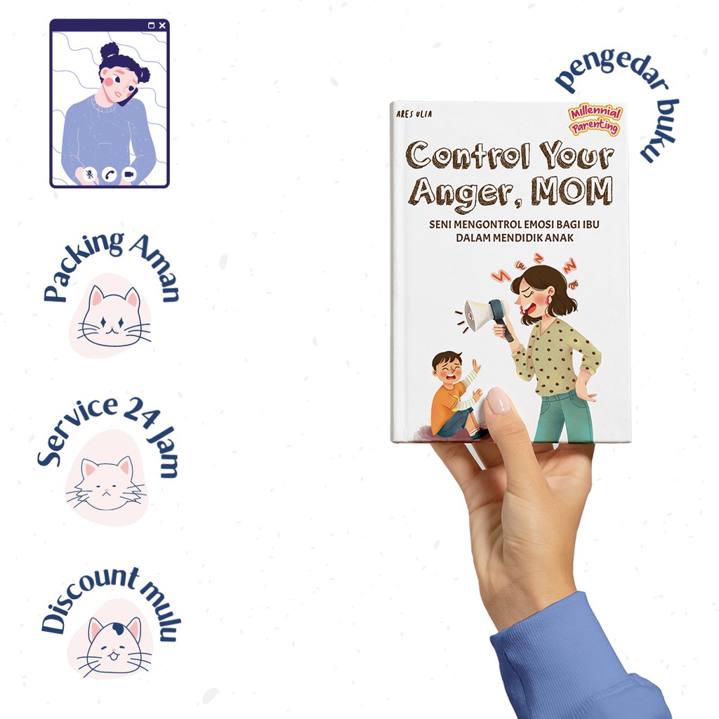 BUKU PARENTING CONTROL YOUR ANGER MOM - SENI MENGELOLA EMOSI BAGI IBU