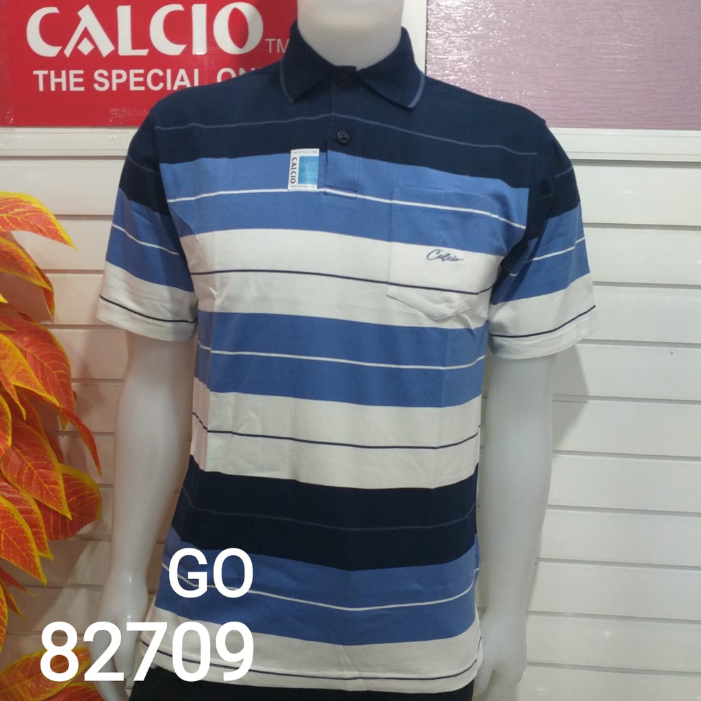 gof CALCIO 100% Original POLO SHIRT PRIA CASUAL Baju Atasan Pria Branded - POLO3