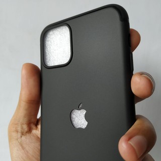 Casing iPhone 11 Pro Max / 11 Pro / 11 Warna Hitam dan Lentur | Shopee