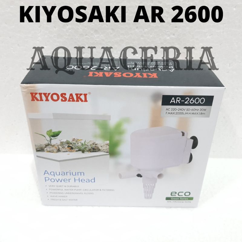 POMPA AQUARIUM KIYOSAKI AR 2600 POMPA CELUP AQUARIUM AQUASCAPE