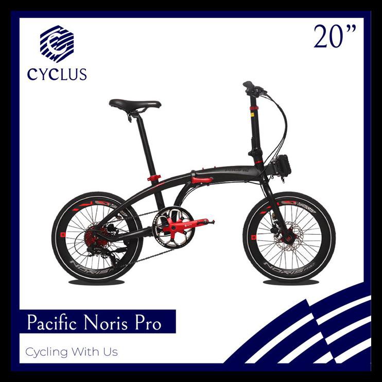 ORIGINAL Sepeda Lipat Pacific Noris Pro 20 inch - Kurir Instan