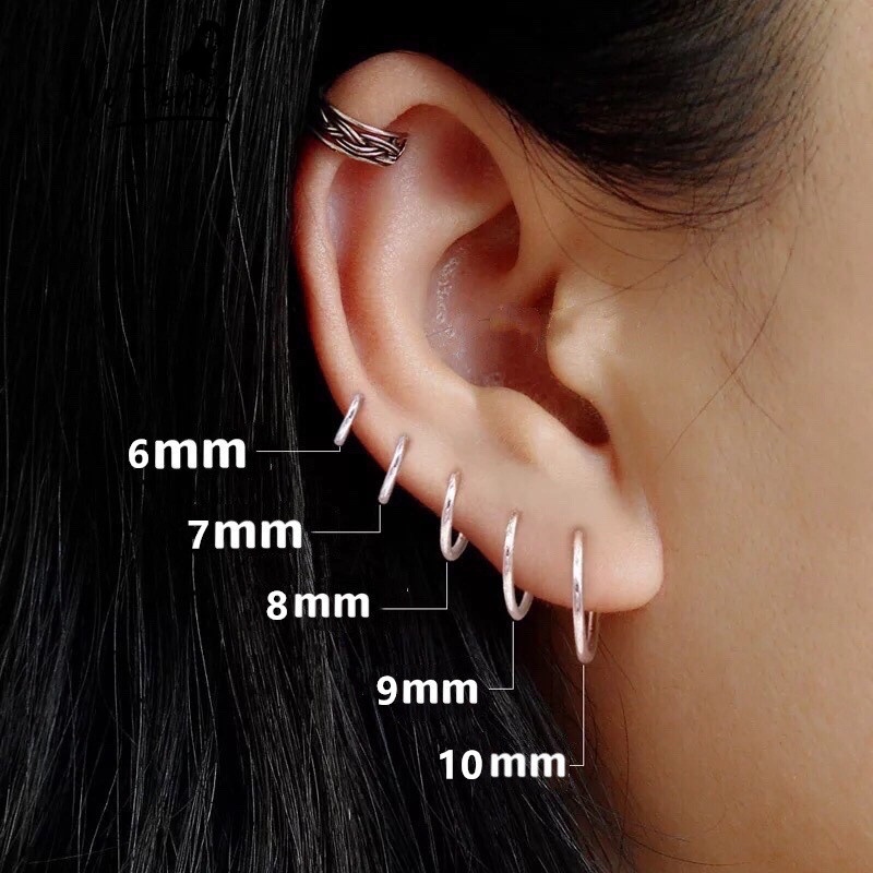 We Flower Anting Klip Bahan s925 Silver Anti Alergi Untuk Wanita