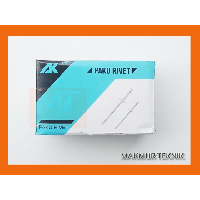 Paku Rivet - Paku Keling Type 550 ukuran 4mmx12.7mm
