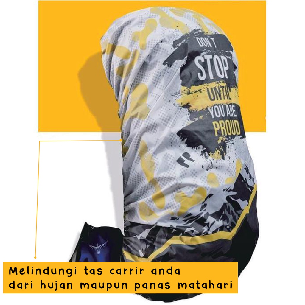 RTG Tas Gunung Anti Air Waterproof Murah Motif Custom Printing Pria Wanita Big Size Desain Suka Suka