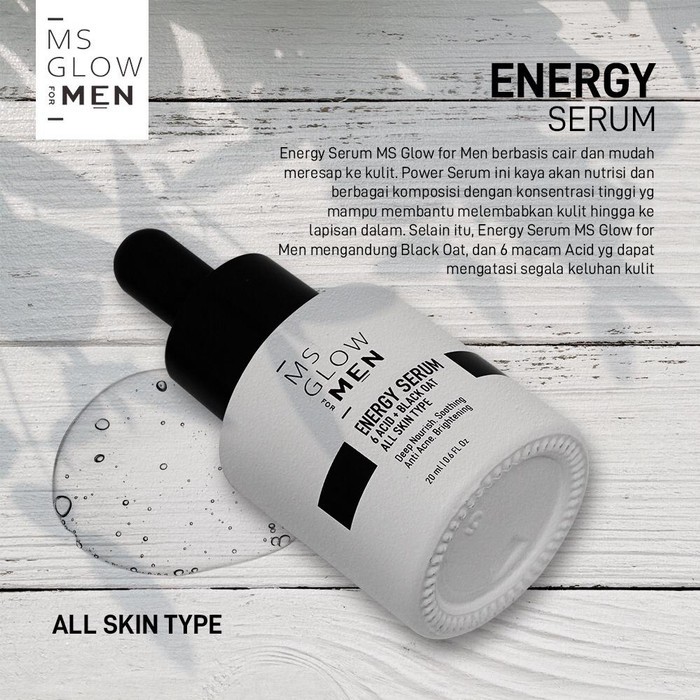 MS GLOW FOR MEN Energy Serum 20ml