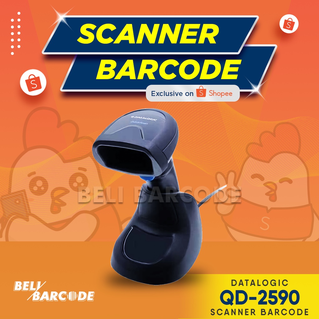 Scanner Barcode Datalogic QD 2590 // Barcode Scanner Imager 2D Datalogic QD 2590