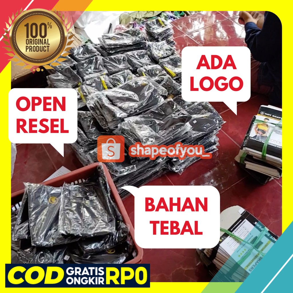 Celana pembakar pelangsing lemak perut buncit pinggang paha jumbo wanita xl xxl hotshaper slim pants