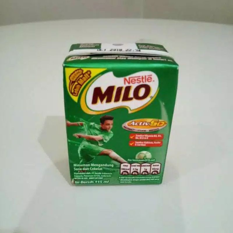 susu uht milo 115 ml