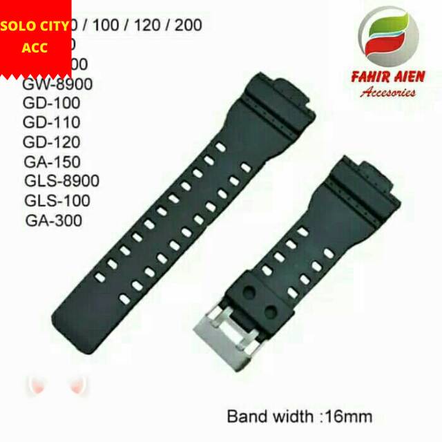 STRAP TALI JAM TANGAN CASIO G-SHOCK GSHOCK G8900 GLS8900 G GLS 8900
