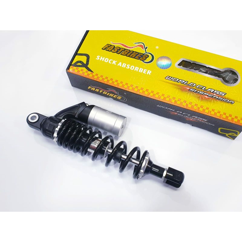 shockbreaker shock belakang fastbikes model v series tabung atas 330mm 305mm Mio Lexi Scoopy beat Xeon sywave dll