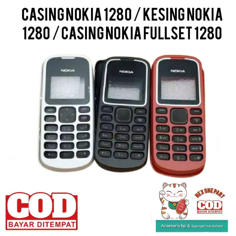 CASING NOKIA 1280 / KESING NOKIA 1280 / CASING NOKIA FULLSET 1280