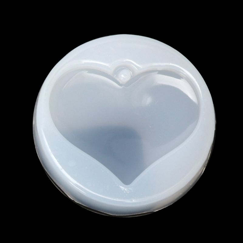 SIY  Heart Star Shape Jewelry Mold Silicone Epoxy Resin Casting Pendant Crystal Molds