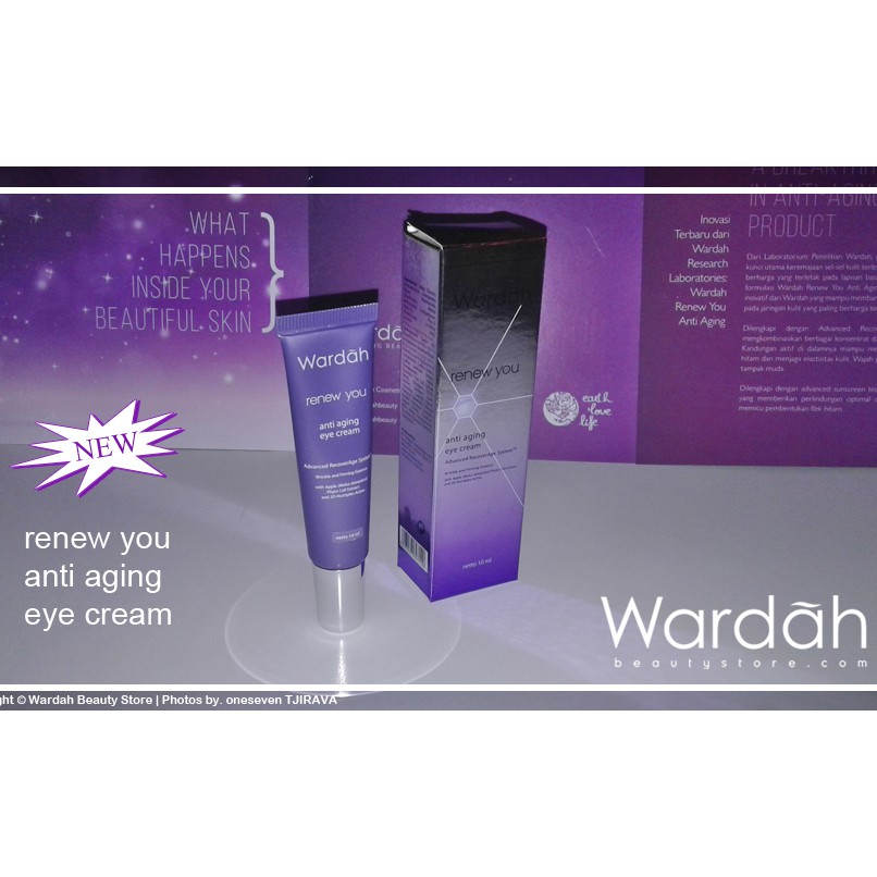 ★ BB ★ WARDAH Renew You Anti Aging Eye Cream 10ml