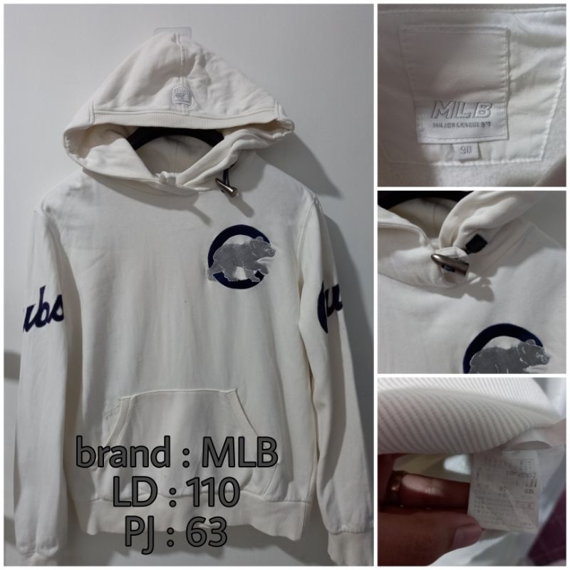 JAKET HOODIE BRAND MLB *SCND