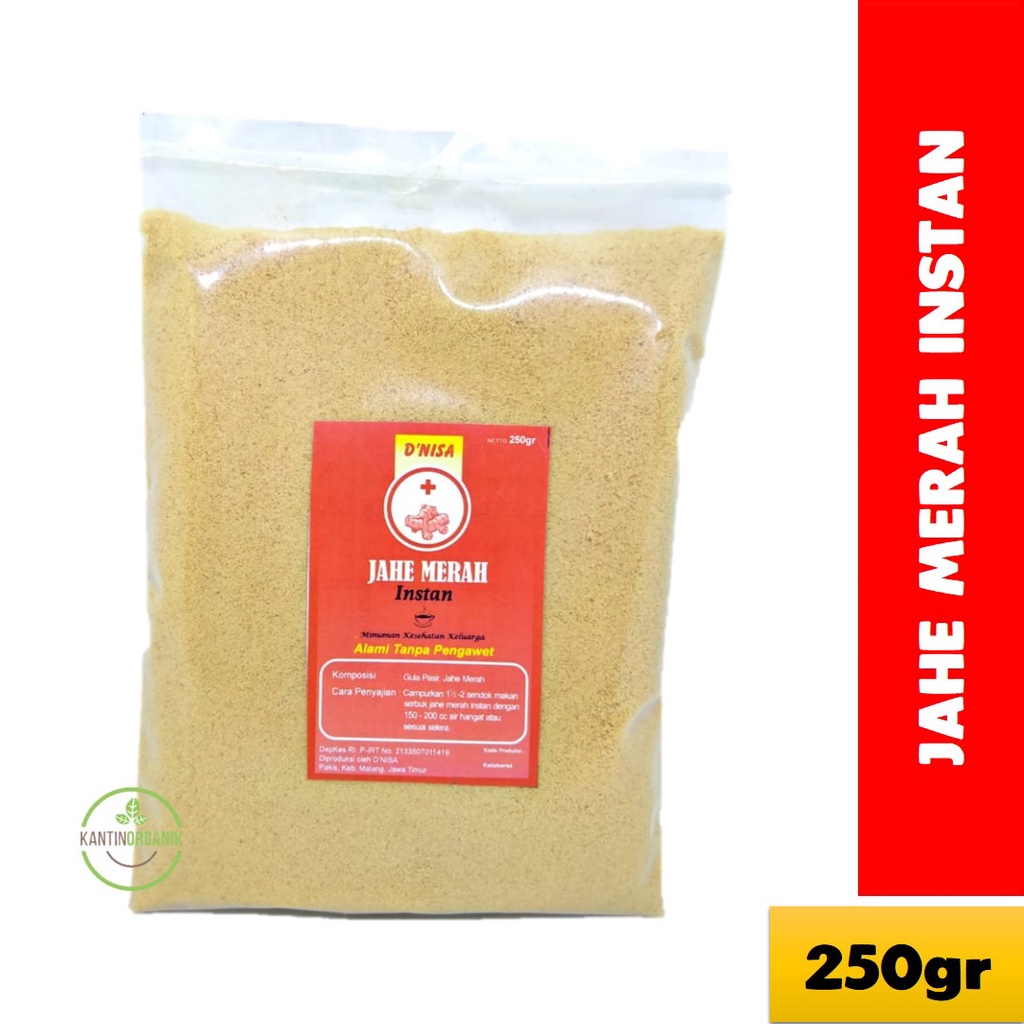 

Minuman Bubuk Jahe Merah Instan 250gr | Minuman Herbal