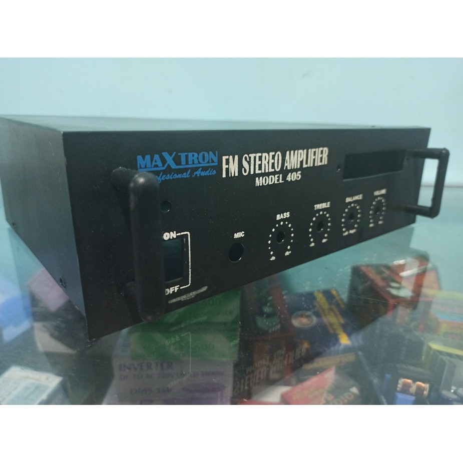 BOX POWER AMPLIFIER SOUND SYSTEM USB MAXTRON 405 MURAH