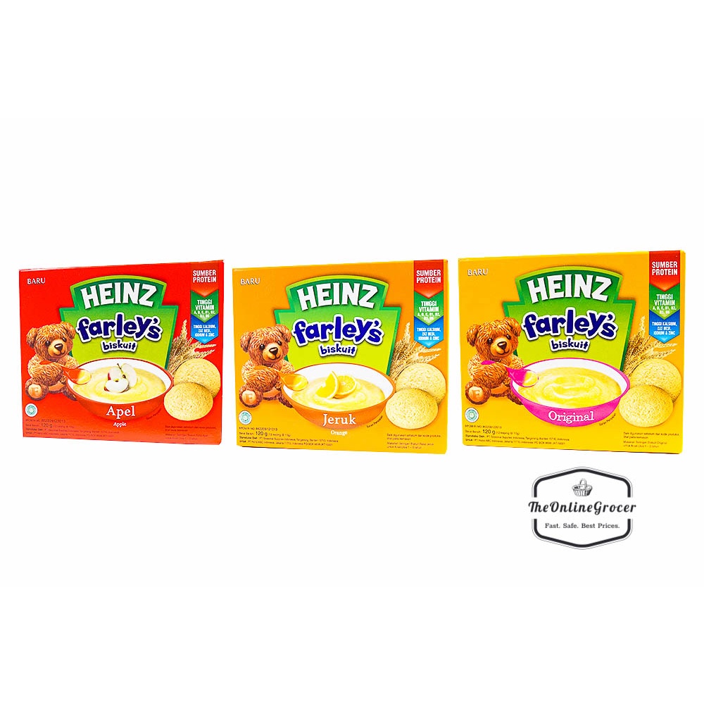 Heinz Farley’s Biscuits 120gr – Biskuit Bayi Farley’s