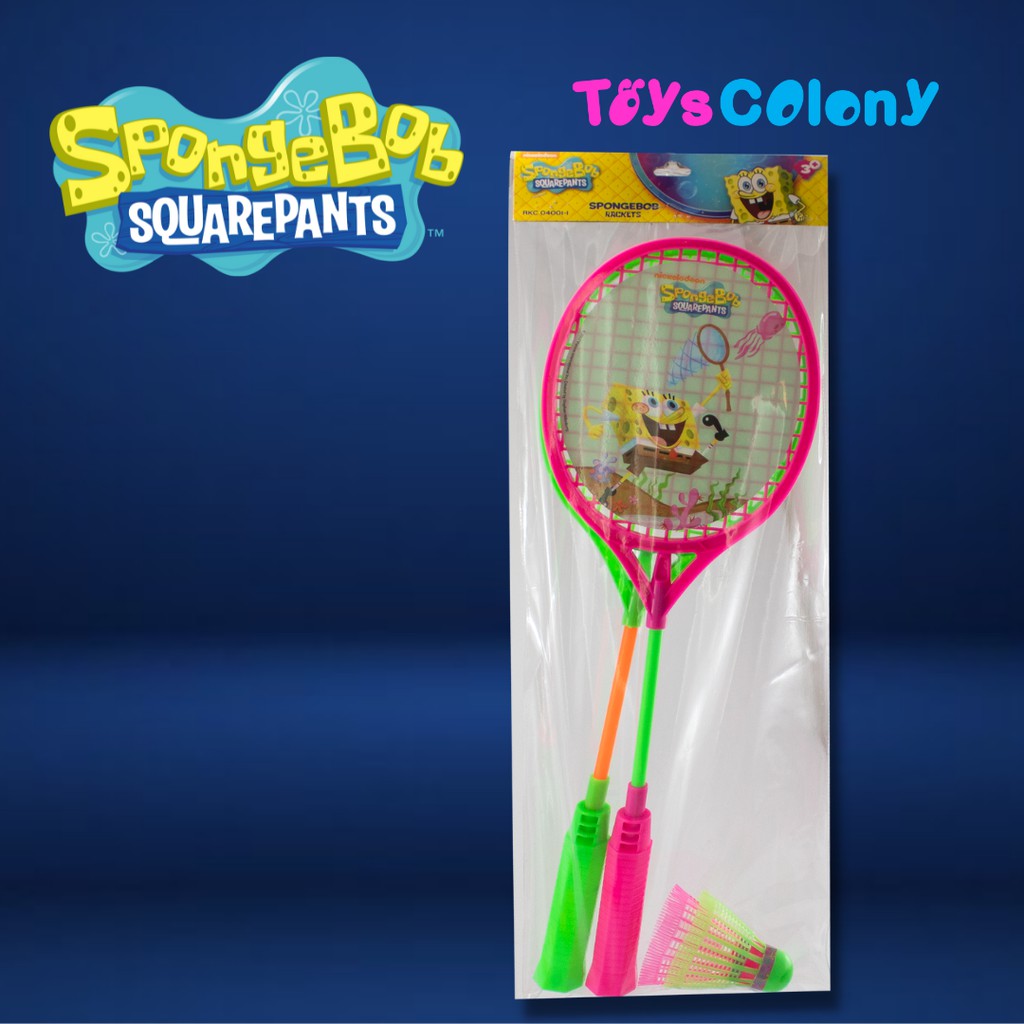 Mainan Anak/Raket Mainan/Raket Spongebob/RKC04001-1