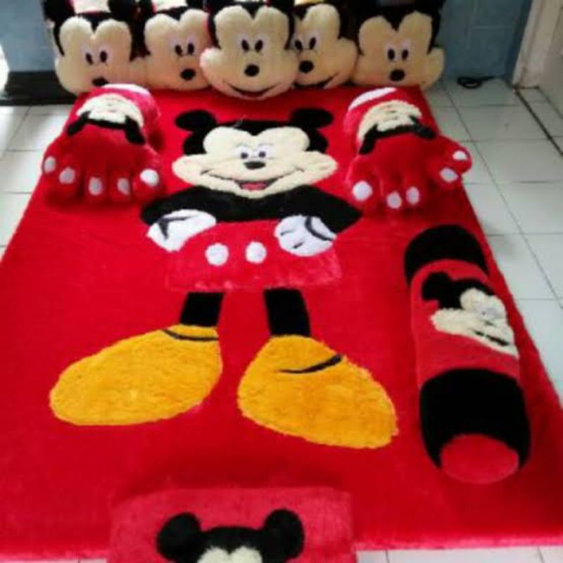 Surpet Tebal Premium Karakter Fullset P.200Cm L.180Cm T.5Cm