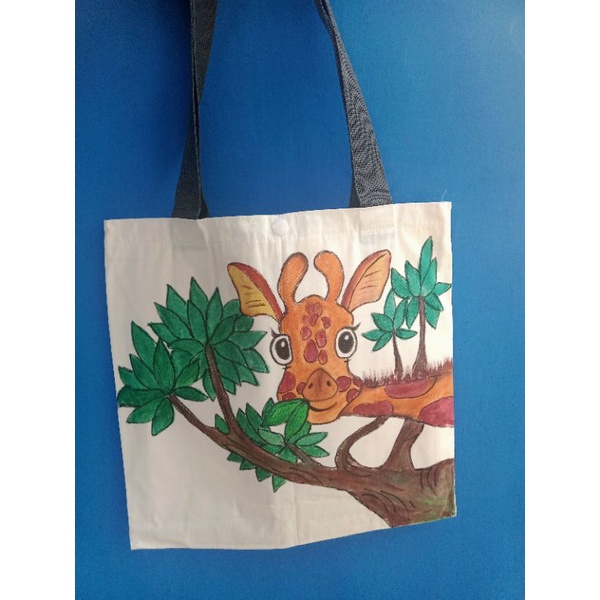 totebag lukis | tas lukis | tas blacu lukis | tas lukis premium