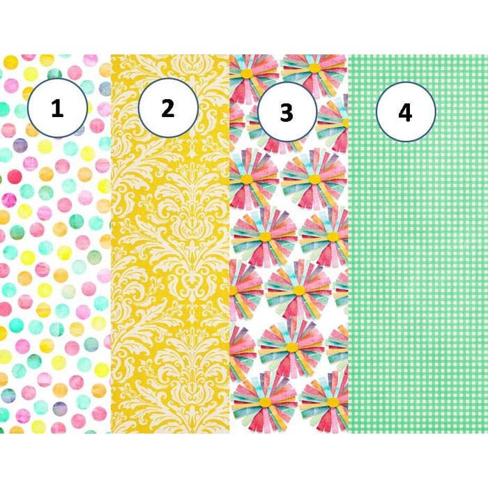 Kertas Scrapbook - Sunny Design