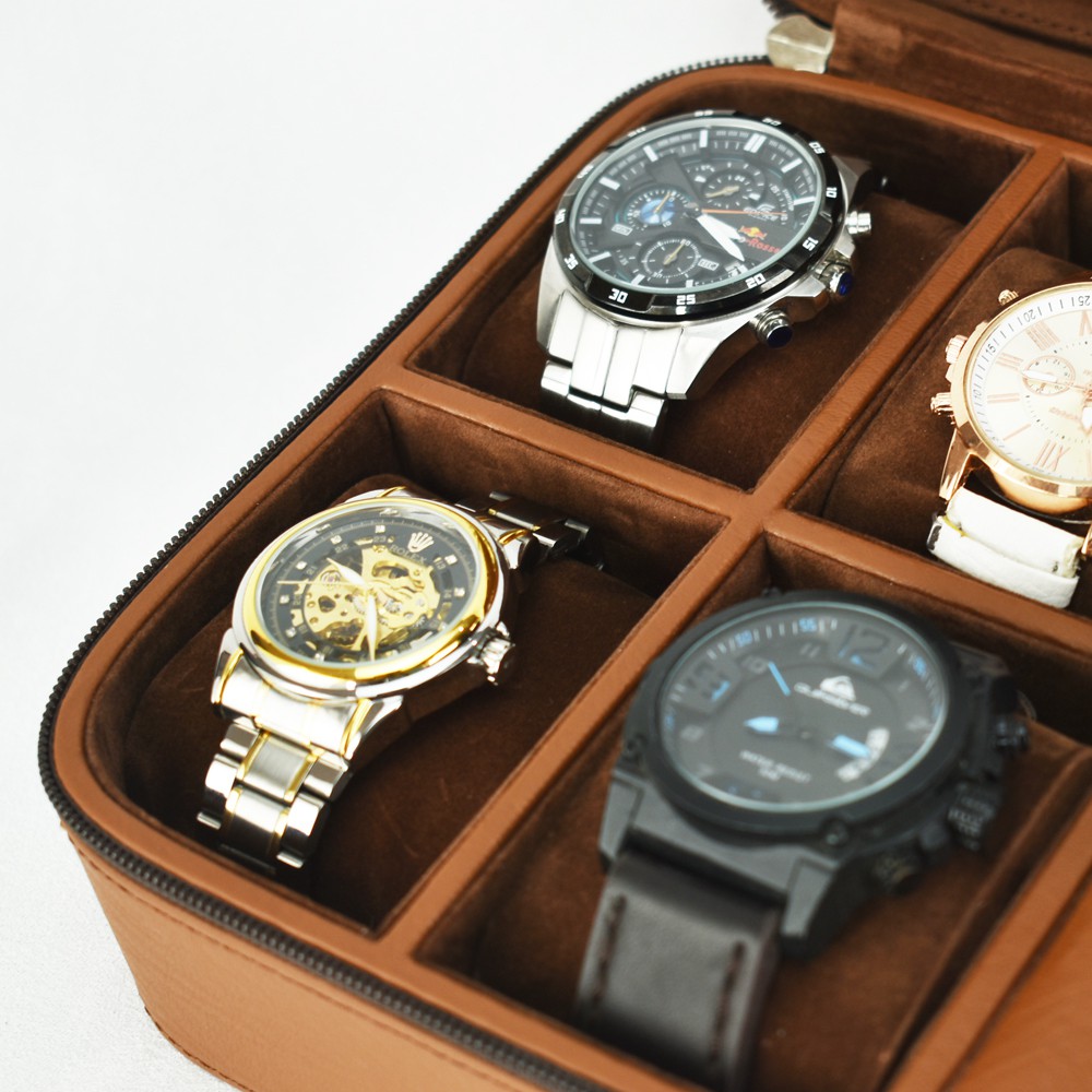 Travel Watch Box / Tempat Jam tangan travel / Kotak Jam Tangan