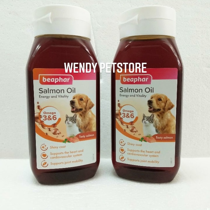 Beaphar Salmon Oil Dog N Cat 425ml Shopee Indonesia