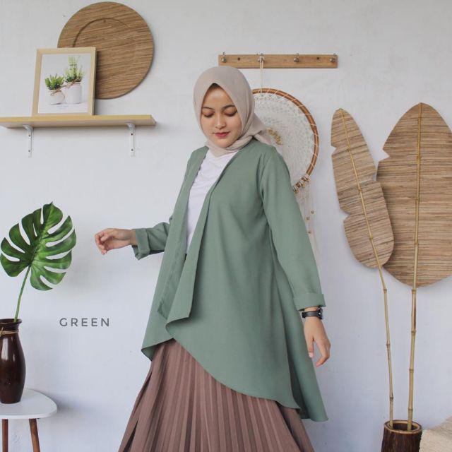 CARDIGAN OUTER IVANA-Green