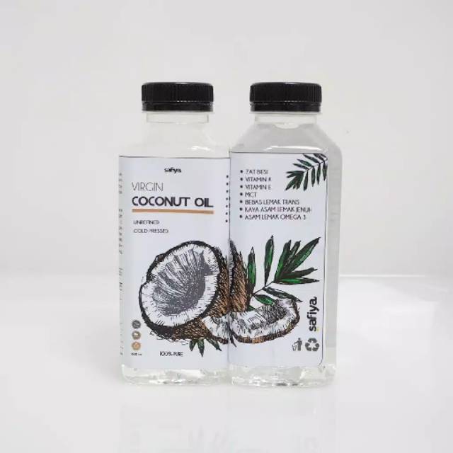

VCO 500 ML // Virgin Coconut Oil Minyak Kelapa Murni Original