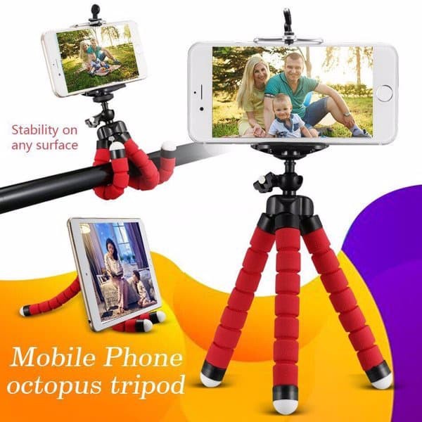 Holder Hp spider/ Gorila Pod Spider  / Gorila Tripod Spider Tripod Mini Lentur Untuk Hp atau Camera