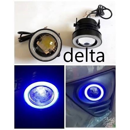 Lampu kabut/FogLamp Angel Eyes LED 3,5inch Rush/Terios/All New Avanza)