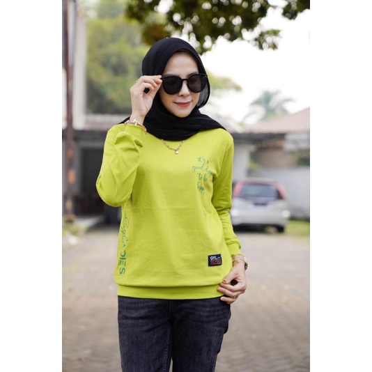 Atasan wanita Kaos combad ori Gyl