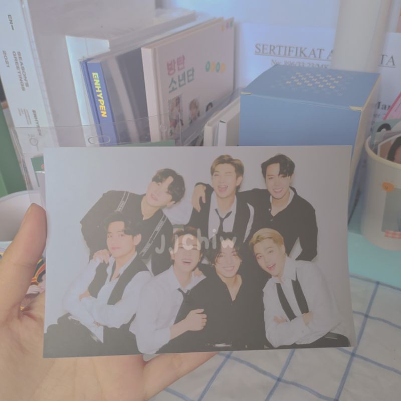 [READY] POSTCARD NYEL BTS GRUP OT7