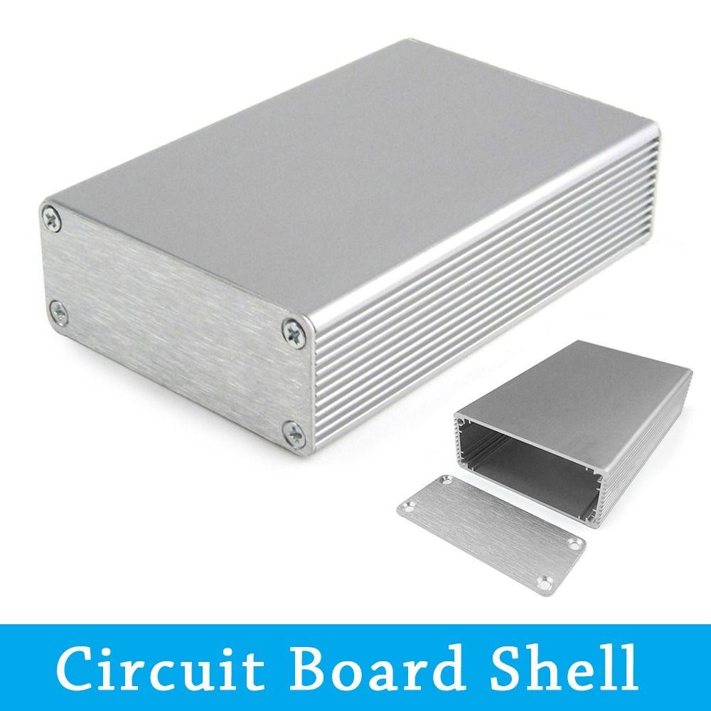 Solighter Circuit Board Shell Silver Shielding Box Alat Kotak Proyek Elektronik