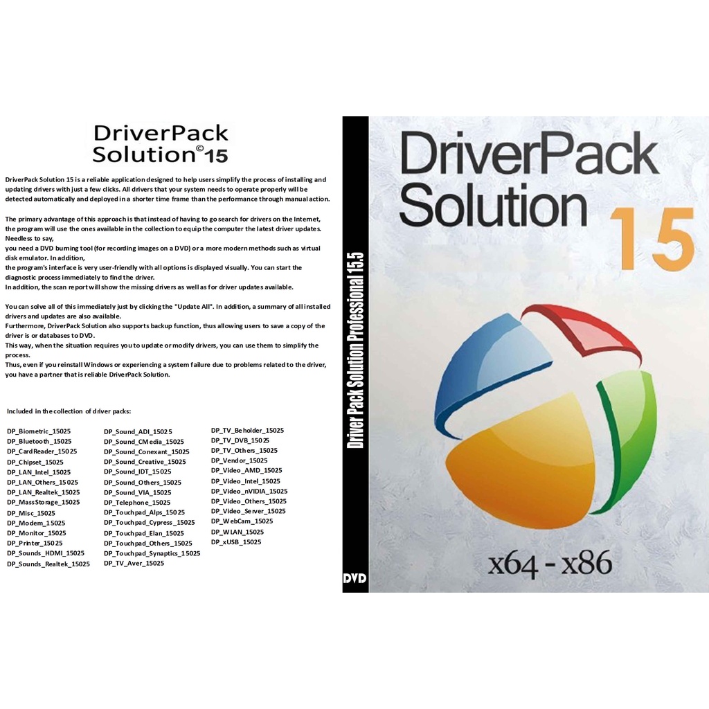 Driver Pack Solution Professional 15.5