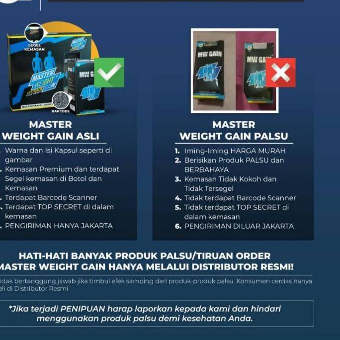 ✰ MASTER WEIGHT GAIN / WEIGHT GAIN / MASTER WEIGHT / MASTER WEIGHT GAIN PENGGEMUK BADAN / MASTER WEI