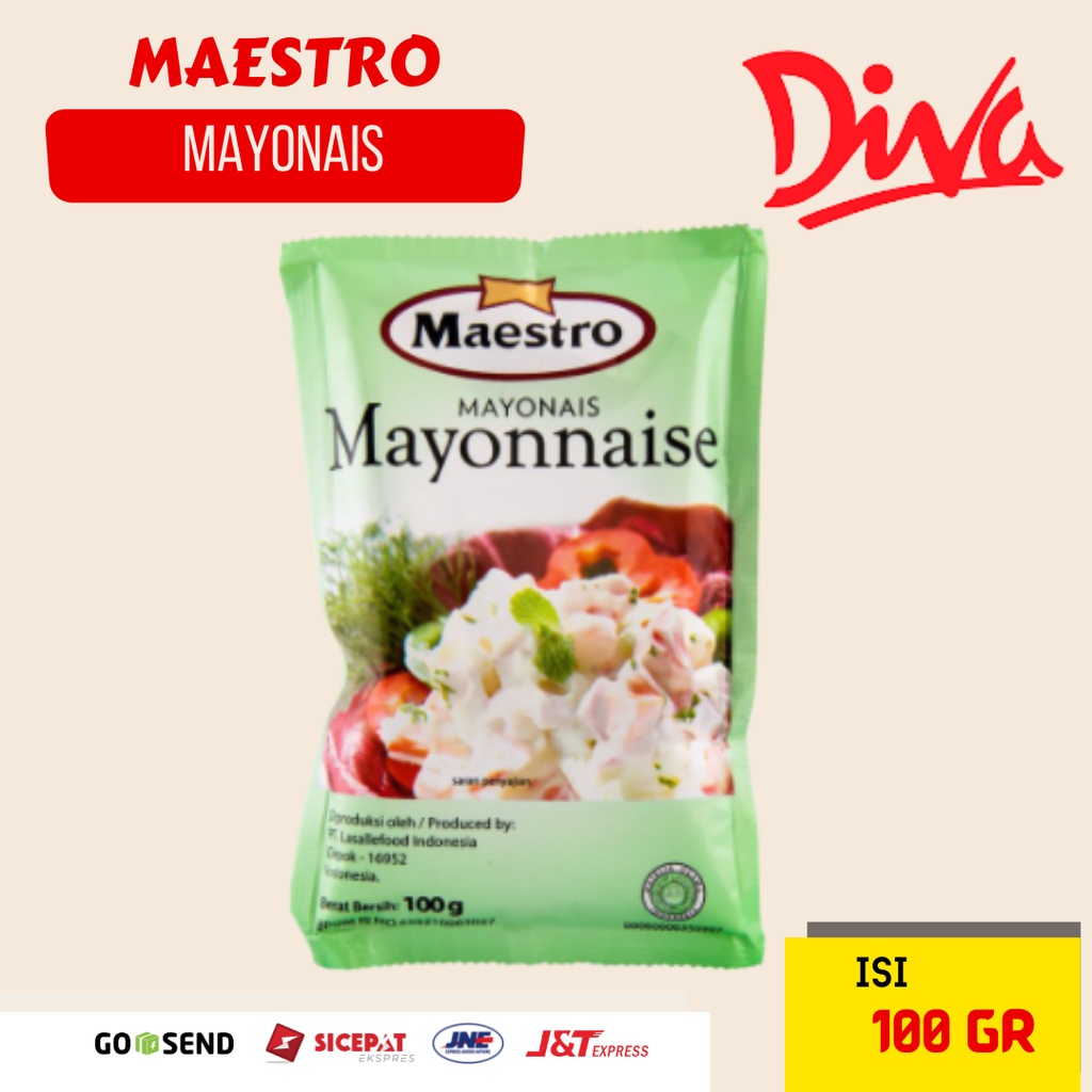 

Maestro Mayonaise 100gr - Mayo Maestro 100 gr