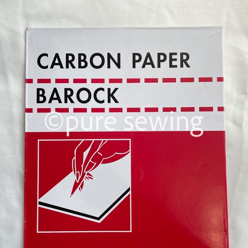 (5 PCS) Kertas Karbon / Kertas Carbon Pola Barock / Carbon Paper