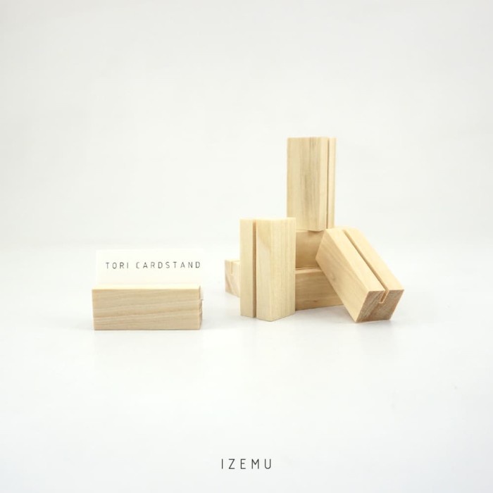 

READY IZEMU TORI SET of 9, Mini Card Stand / Dudukan Label Harga dan Nama MURAH