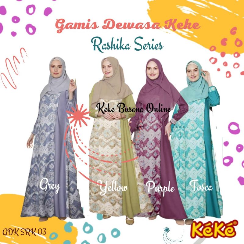 Gamis Dewasa Keke ~ Rashika Series ~