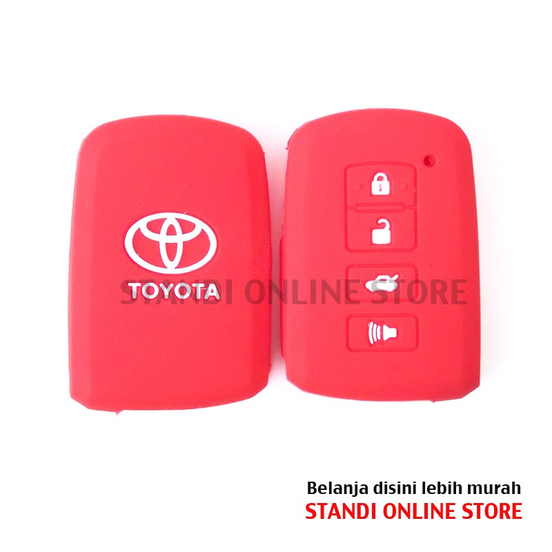 Kondom Kunci Silikon Remote Toyota Camry