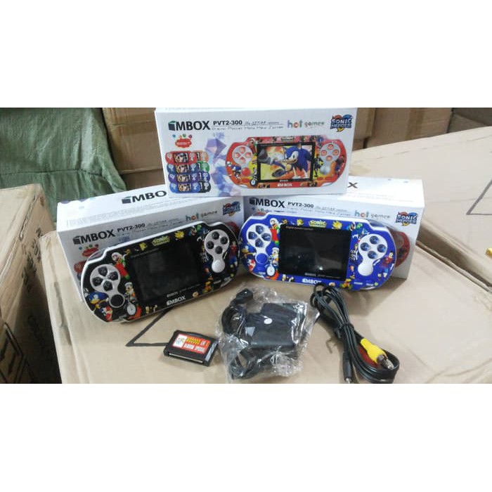 TERLARIS   Gameboy Game Tangan MBOX PVT2-300 (Permainan SEGA)