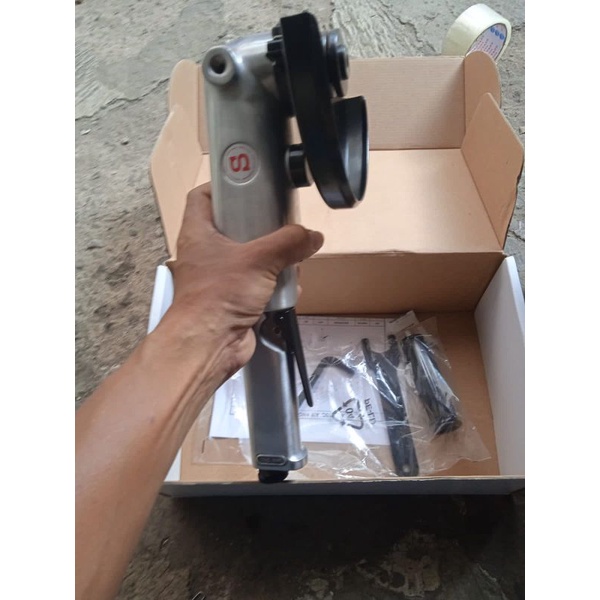 Mesin gerinda Angin 7 inch AG710C SANDS Air Angle grinder