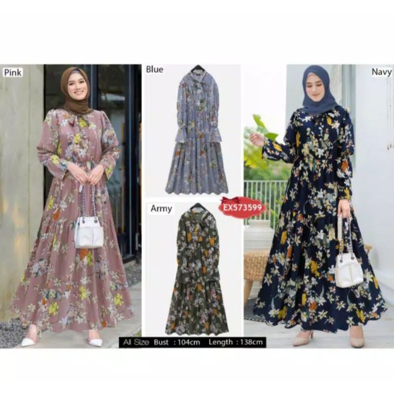Gamis Maxy Arini ORI BY EXTU#573599