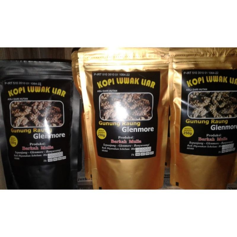 

BIJI KOPI LUAK LIAR ROASTING BEAN 250gr