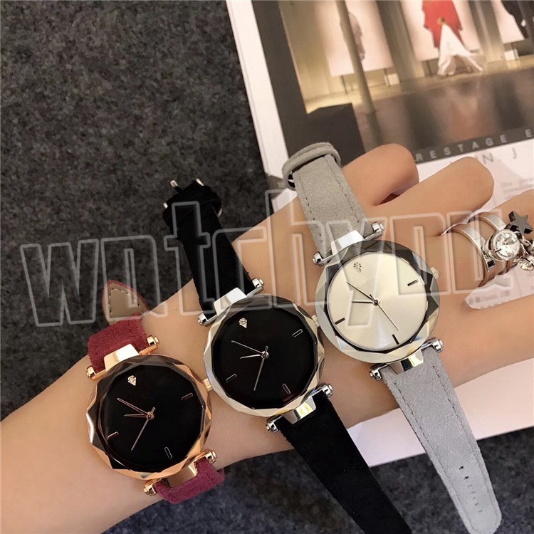 Watchyou Jam Tangan Quartz Analog Daisy Harajuku Gaya Korea Fashion Aksesoris Wanita Casual Analog