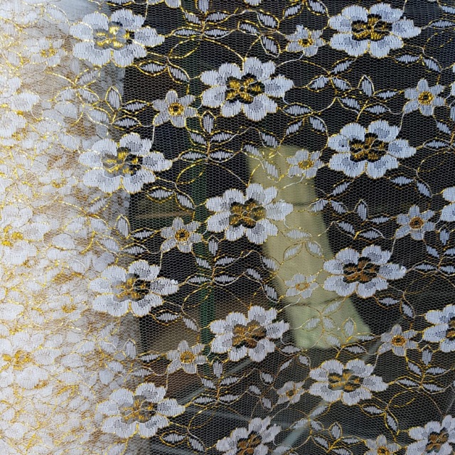 BROKAT EMAS / BROKAT PERAK / BROKAT  PUTIH BAHAN DECOR PLAFON DEKORASI ATAS RUMAH / DECOR NIKAHAN / 