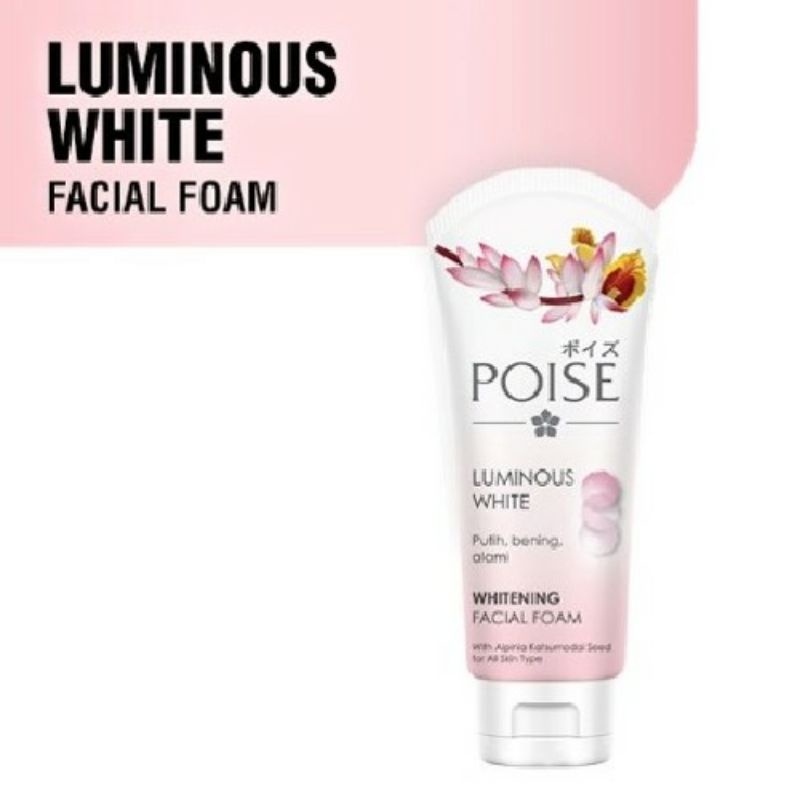 facial foam POISE luminous white