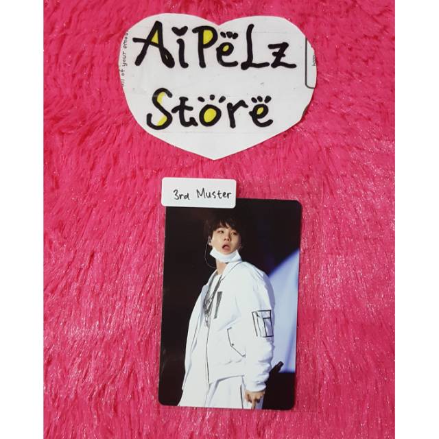 BTS 3rd Muster Photocard Suga