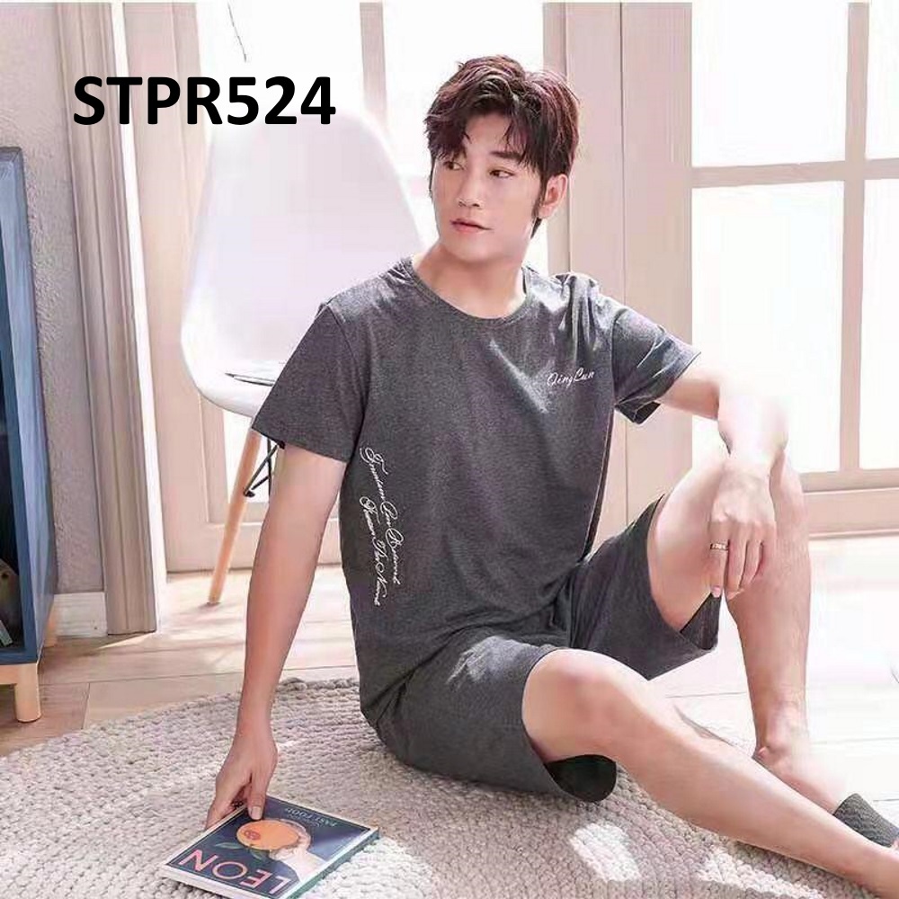 Baju Tidur Pria Lengan Pendek Celana Pendek Series